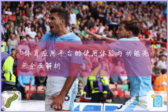b体育应用平台的使用体验与功能亮点全面解析